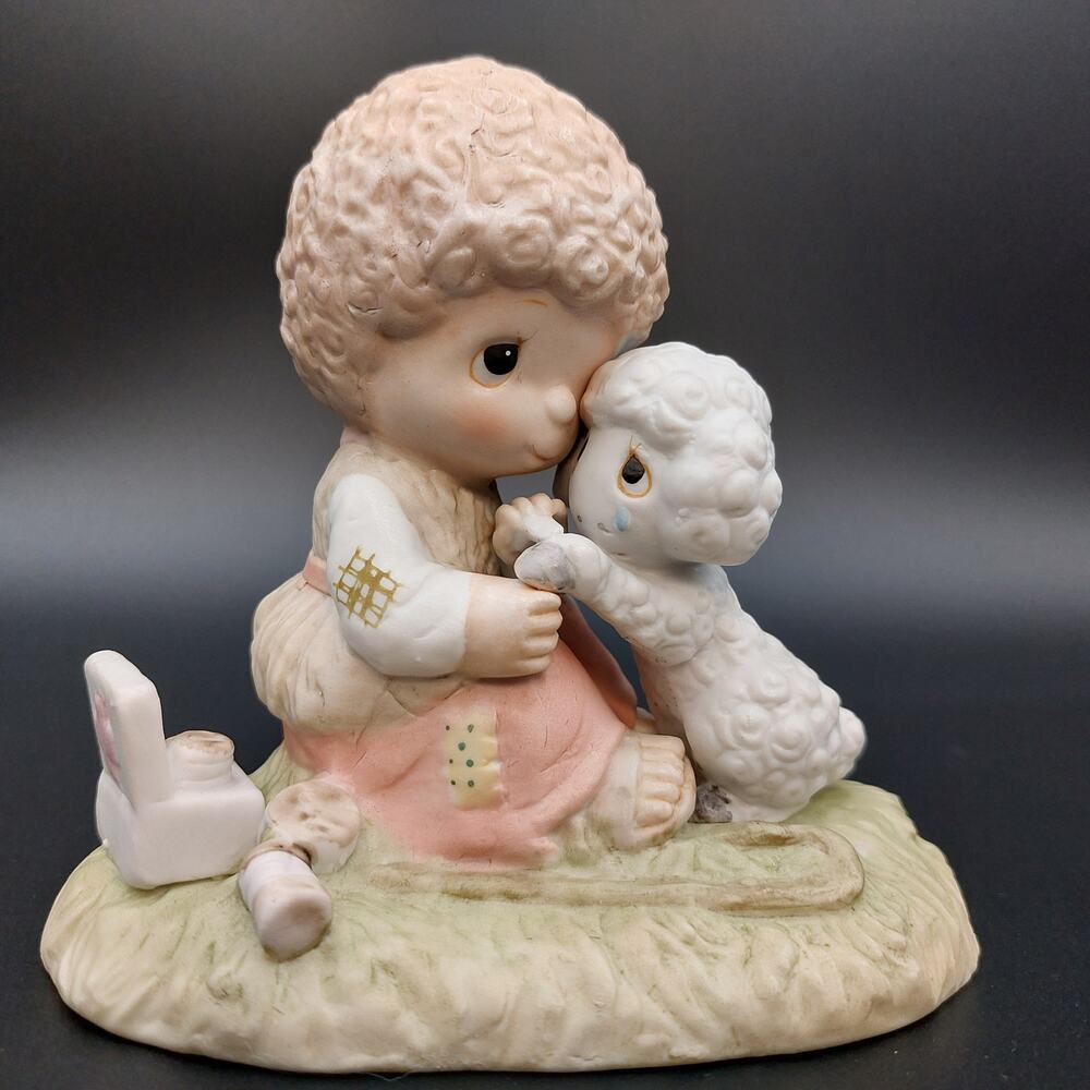 Precious Moments 1976 "He Careth For You" Vintage Original 21 Series